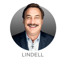 Tonight's guest Mike Lindell